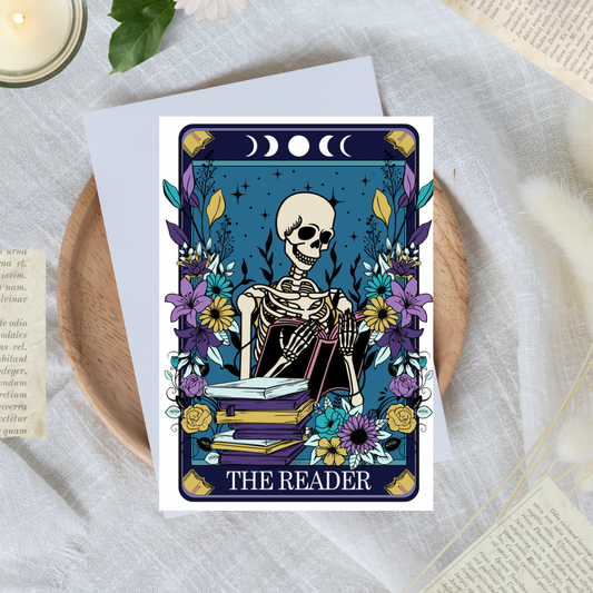 The Reader Tarot Sticker